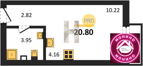 Москва, 1-но комнатная квартира, 8 Соколиной Горы ул. д.д. вл. 26А, 9110400 руб.