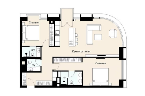 Москва, 3-х комнатная квартира, ул. Братьев Фонченко д.3 корп. 6, 95000000 руб.