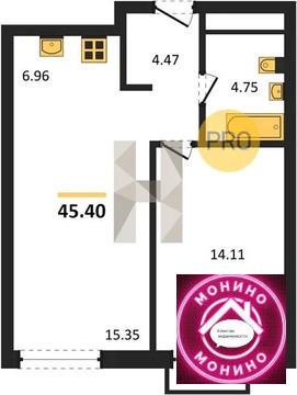 Москва, 1-но комнатная квартира, 8 Соколиной Горы ул. д.д. вл. 26А, 17796800 руб.