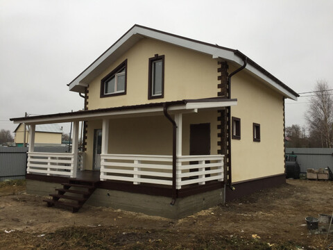 Продается новый дом 120м2 на 7 сот. ИЖС д. Цибино, ул. Весенняя, 4500000 руб.