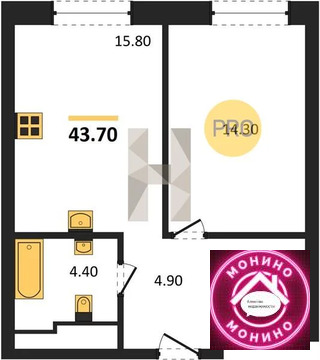 Москва, 1-но комнатная квартира, Ленинградское шос. д., 21386780 руб.