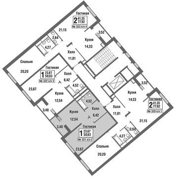 Москва, 1-но комнатная квартира, улица Татьянин Парк д., 6321155 руб.