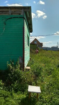 Дом 18,9 м2 на участке 8 соток в д. Дубининское Дом 18,9 м2 на участке 8 соток в д. Дубининское