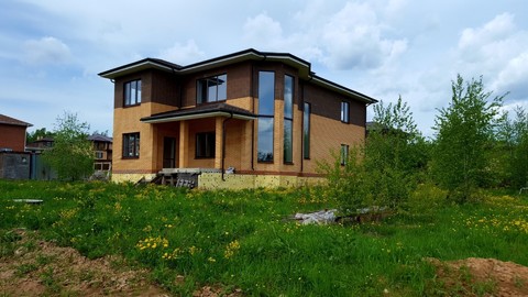 Двухэтажный загородный дом в коттеджном посёлке "Комильфо", 8700000 руб.