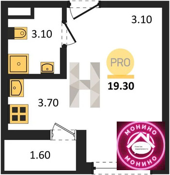 Москва, 1-но комнатная квартира, Десеновское г.п. д.д. 4, 8371568 руб.
