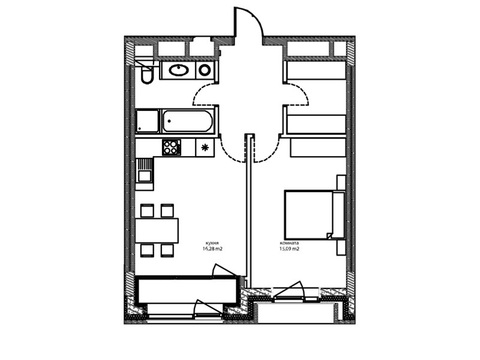 Москва, 1-но комнатная квартира, ул. Автозаводская д.Вл23, 11494067 руб.