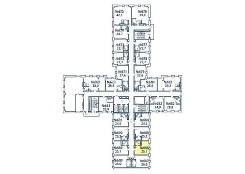 Москва, студия, ул. Радиальная 6-я д.7, к 35, 2481400 руб.