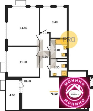 Москва, 3-х комнатная квартира, Сосенское п. д.д. 18.2, 19266648 руб.