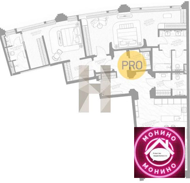 Москва, 2-х комнатная квартира, ул. Никольская д.д. 10/2, 413640000 руб.