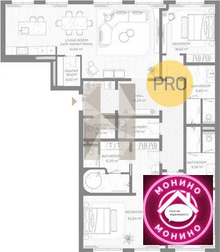 Москва, 3-х комнатная квартира, Большой Черкасский пер. д.д. 4, 626450000 руб.