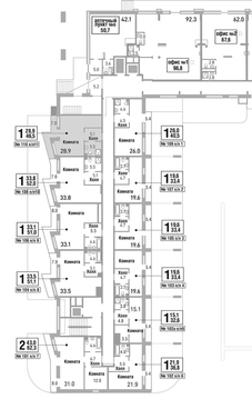 Москва, 1-но комнатная квартира, ул. Саморы Машела д.5, 6916875 руб.