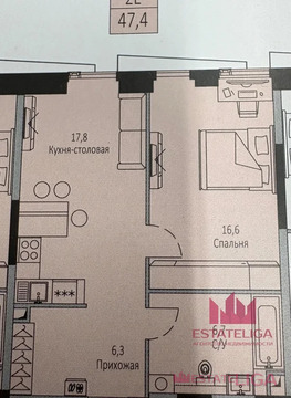 Москва, 1-но комнатная квартира, Севастопольский пр-кт. д.22А, 24990000 руб.