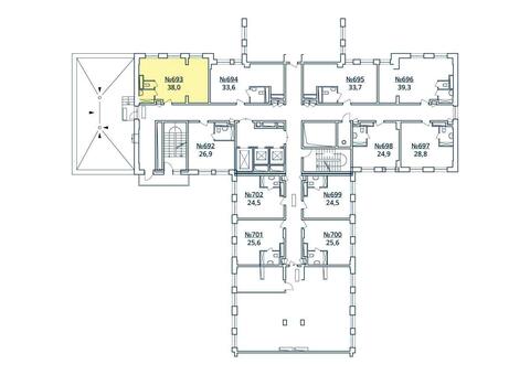 Москва, 1-но комнатная квартира, ул. Радиальная 6-я д.7, к 35, 4313418 руб.