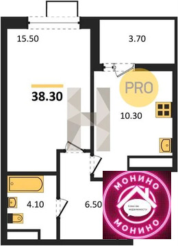 Москва, 1-но комнатная квартира, Сосенское п. д.д. 25, 13811363 руб.