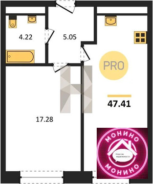 Москва, 1-но комнатная квартира, Анны Ахматовой ул. д., 13364026 руб.