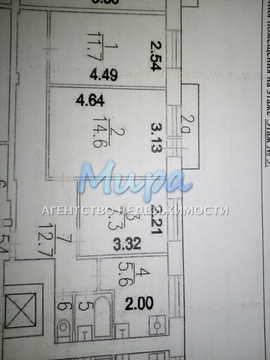 Москва, 3-х комнатная квартира, ул. Чистова д.4, 7540000 руб.