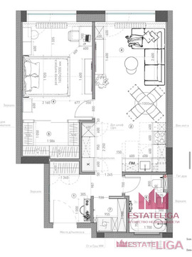 Москва, 1-но комнатная квартира, Андропова пр-кт. д.9/1к1, 41000000 руб.