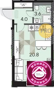 Москва, 1-но комнатная квартира, ул. Автозаводская д.д. 23/436, 13473499 руб.