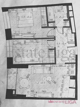 Москва, 2-х комнатная квартира, Береговой проезд д.д.5А к.3, 13500000 руб.