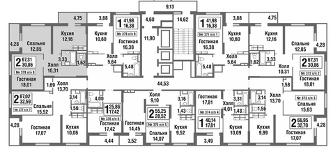 Москва, 2-х комнатная квартира, улица Татьянин Парк д., 8065790 руб.