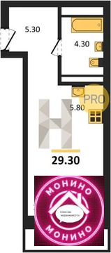 Москва, 1-но комнатная квартира, ул. Тагильская д.д. з/у 6/5, 12490000 руб.