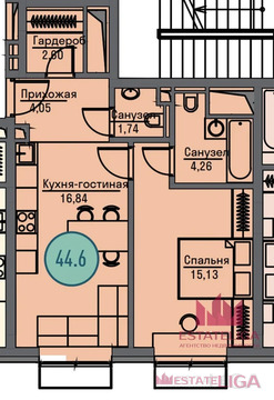Москва, 1-но комнатная квартира, Волгоградский пр-кт. д.32/3к5, 20500000 руб.