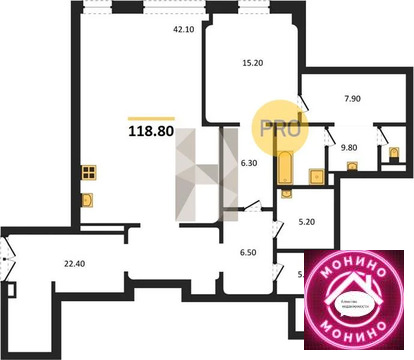 Москва, 1-но комнатная квартира, ул. Никольская д.д. 10/2, 261360000 руб.