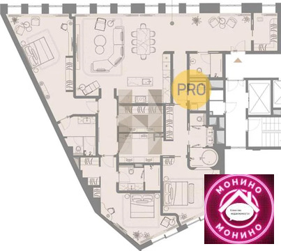 Москва, 3-х комнатная квартира, Большой Черкасский пер. д.д. 4, 555750000 руб.