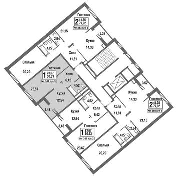 Москва, 1-но комнатная квартира, улица Татьянин Парк д., 6574305 руб.