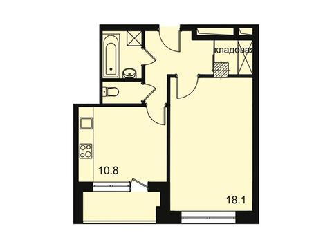 Москва, 1-но комнатная квартира, ул. Автозаводская д.23стр120, 7920600 руб.