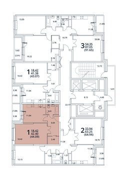 Москва, 1-но комнатная квартира, ул. Радиальная 6-я д.7, к 28/29, 4495699 руб.