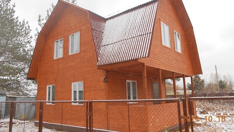 Продаётся новая дача с земельным участком в Московской области, 1800000 руб.