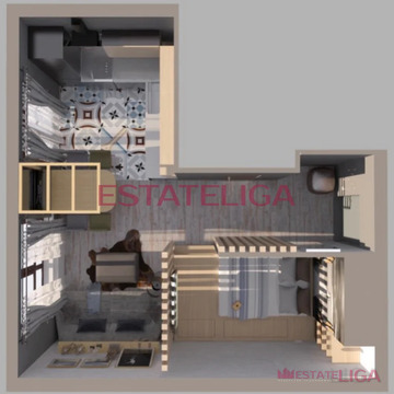 Москва, 1-но комнатная квартира, Береговой проезд д.5к2, 95000 руб.