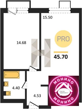 Москва, 1-но комнатная квартира, 8 Соколиной Горы ул. д.д. вл. 26А, 18124620 руб.