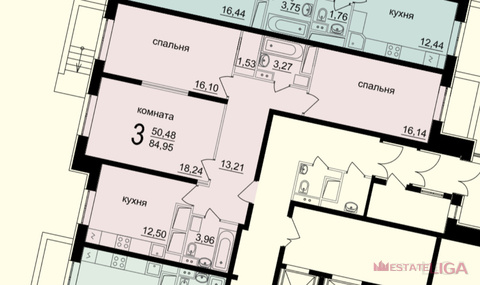 Балашиха, 3-х комнатная квартира, Горенский б-р. д.дом 1, 7500000 руб.