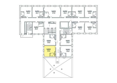 Москва, 1-но комнатная квартира, ул. Радиальная 6-я д.7, к 35, 2968089 руб.