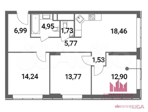 Москва, 3-х комнатная квартира, Шелепихинское ш. д., 32990000 руб.