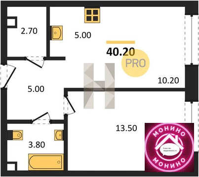 Москва, 1-но комнатная квартира, ул. Летная д.д. 6, 17590716 руб.