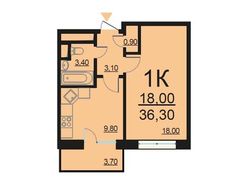 Москва, 1-но комнатная квартира, Внутренний проезд д.8с1, 7847479 руб.