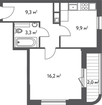 Москва, 1-но комнатная квартира, Кавказский б-р. д.вл. 27, корп.2, 7366700 руб.