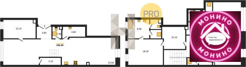 Москва, 2-х комнатная квартира, Богоявленский пер. д.д. вл. 3с1, 448145000 руб.