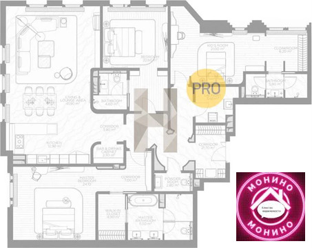 Москва, 3-х комнатная квартира, ул. Никольская д.д. 10/2, 537030000 руб.