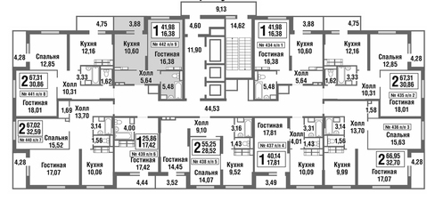 Москва, 1-но комнатная квартира, улица Татьянин Парк д., 5264732 руб.