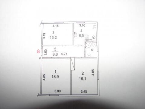 Малаховка, 3-х комнатная квартира, ул. Толстого д.22, 3500000 руб.