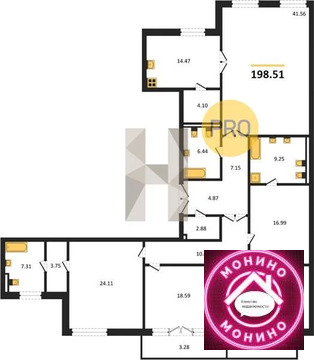 Москва, 4-х комнатная квартира, Крестовоздвиженский пер. д.д. 4, 466498500 руб.