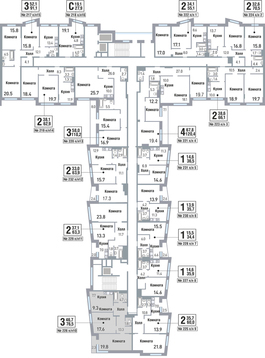 Москва, 3-х комнатная квартира, ул. Саморы Машела д.5, 10316025 руб.