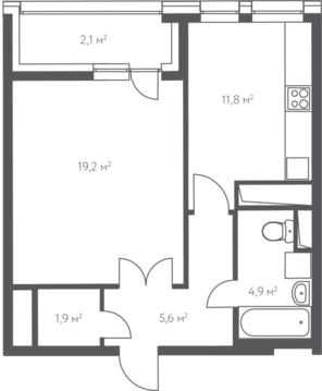 Москва, 1-но комнатная квартира, 1-й Нагатинский проезд д.14, 10940475 руб.