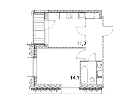 Москва, 1-но комнатная квартира, ул. Автозаводская д.Вл23, 8873199 руб.