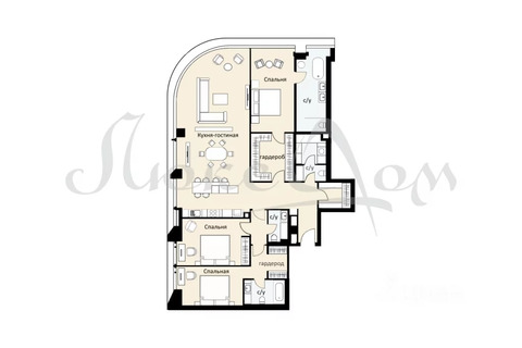 Москва, 4-х комнатная квартира, ул. Братьев Фонченко д.3 корп. 1, 299000000 руб.