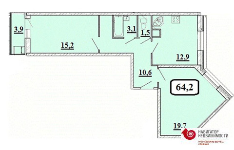 Красногорск, 2-х комнатная квартира, б-р Космонавтов д.д. 8, 5983087 руб.